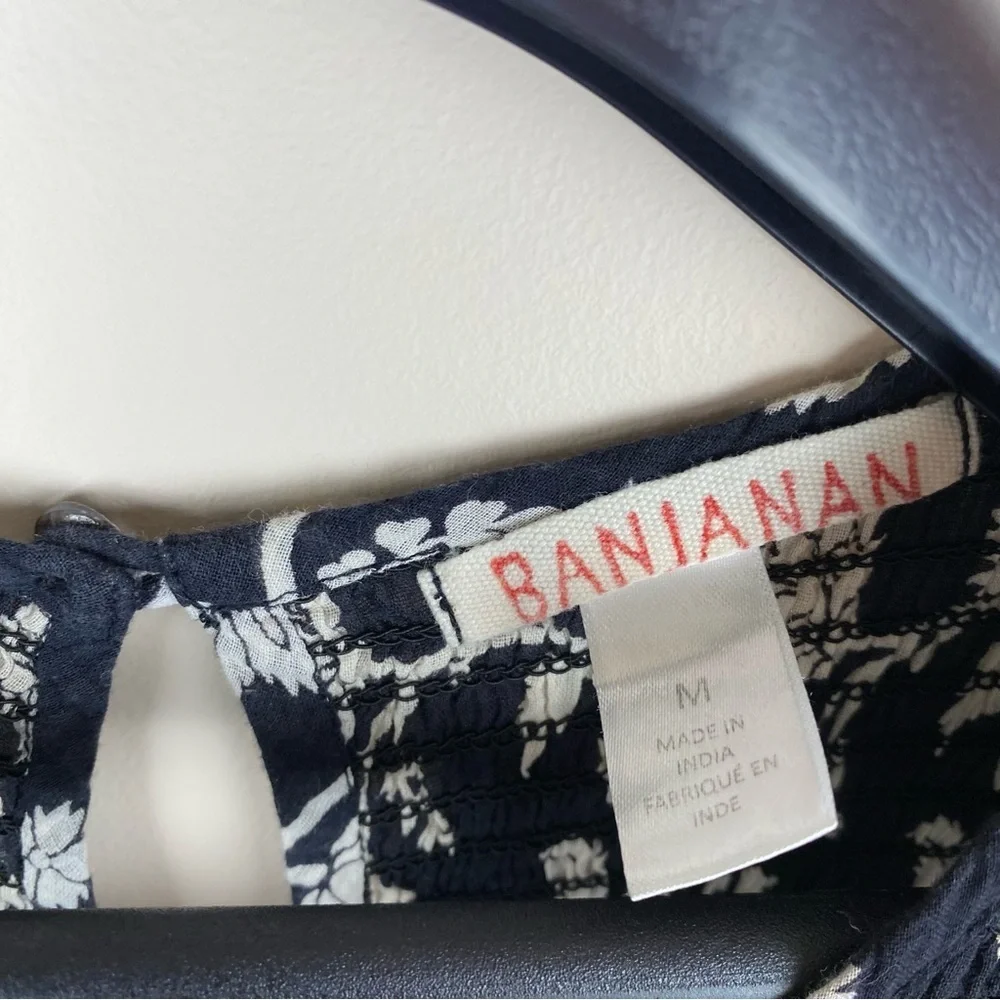 Banjanan Irma Floral Long Sleeve Smocked Dress - Picture 3 of 8